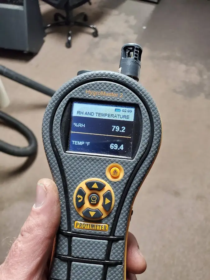 Moisture meter humidity assessment for Mold Remediation & Removal in Burton